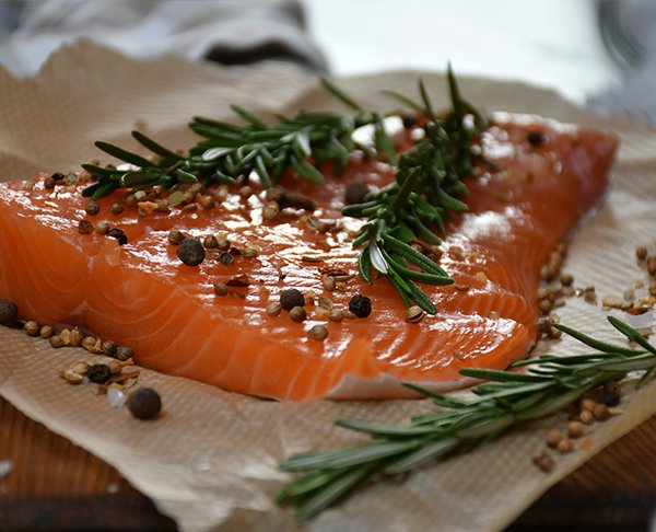 Salmon Baked in Parchment